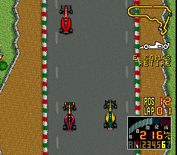 F-1 Grand Prix - Part II (Japan) In game screenshot